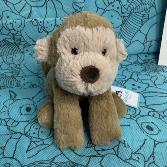 Jellycat Tiny Smudge Monkey Rare Edition 2025 NWT and Dust Bags Cute Soft Plush - Picture 1 of 4